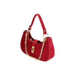 Mini-bag bordeaux con catene, Primadonna, 225125078MFBORDUNI, 002 preview