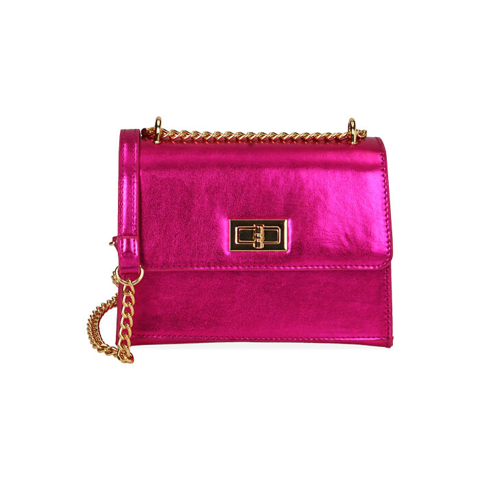Borsa a tracolla in pelle GUCCI rosa - 9348616