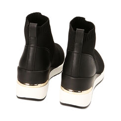 WOMEN SHOES SLIP ON FABRIC NERO, Primadonna, 227516547TSNERO036, 003 preview