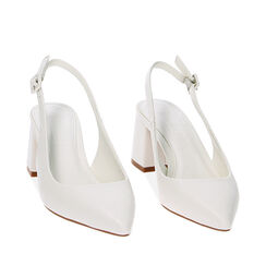 Tacones blancos de 6 cm, Primadonna, 232121506EPBIAN036, 002a