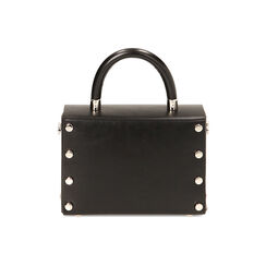 Mini-bag nera a mano, Primadonna, 225125058EPNEROUNI, 003 preview