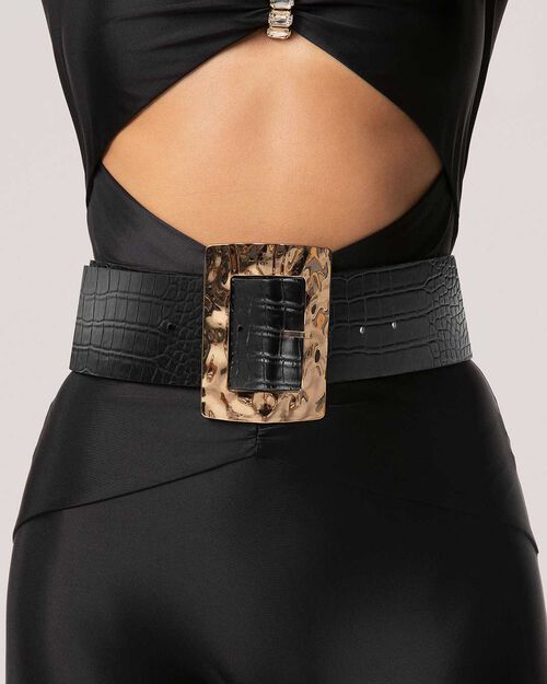 ACCESSOIRES TAILLE SYNTHETIQUE COCO NERO, BLACK