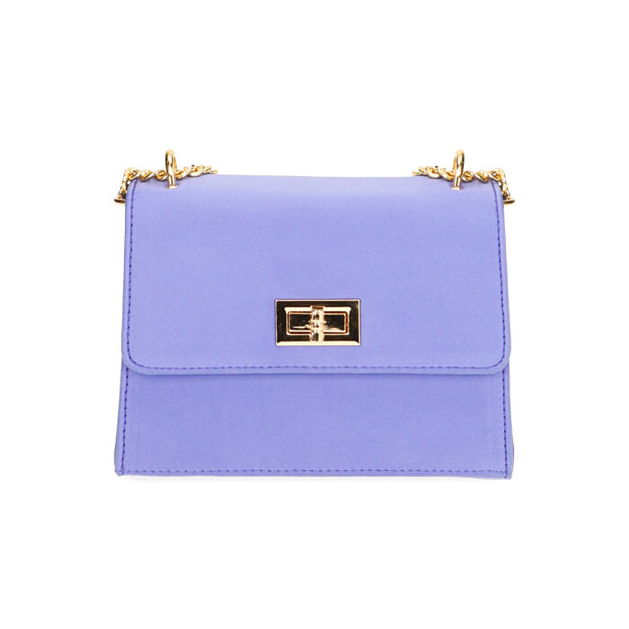 Borsa a tracolla viola in tessuto, Primadonna, 215123167LYVIOLUNI