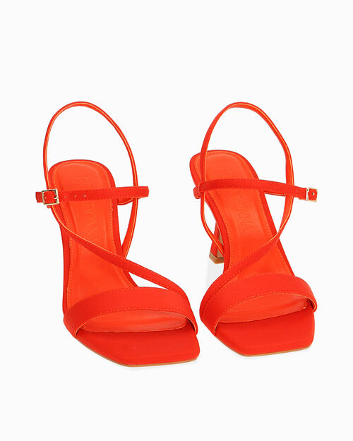 ZAPATOS SANDALIA LYCRA CORA, CORAL