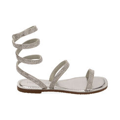 Sandali argento con strass, Primadonna, 214986601LMARGE039, 001 preview