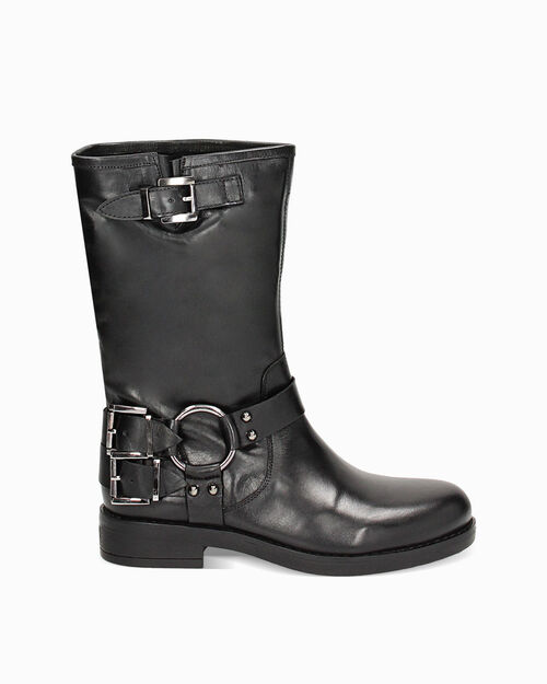 Biker neri in pelle, 