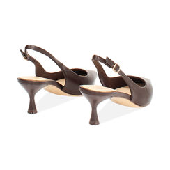 D&eacute;collet&eacute; testa di moro tacco 6 cm, Primadonna, 272118215EPMORO036, 004 preview