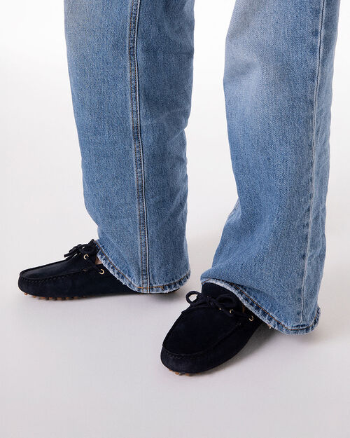 Mocassini blu eleganti, BLUE