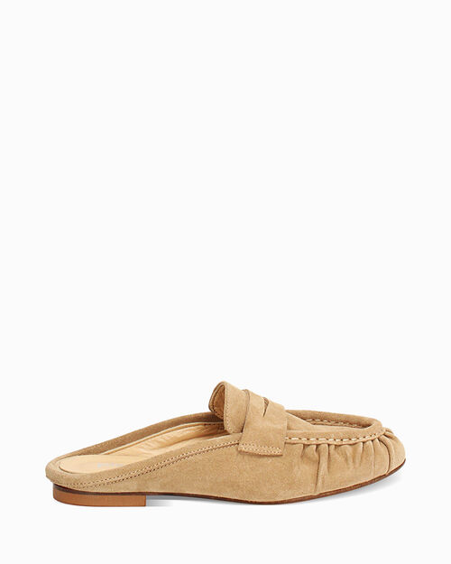 Sabot di camoscio taupe, TAUPE