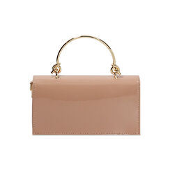 Mini bag nude con tracolla removibile, Borse, 275126713VENUDEUNI, 003 preview