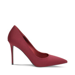 Escarpin bordeaux avec talon de 10 cm, Primadonna, 262130616LYBORD035, 001a