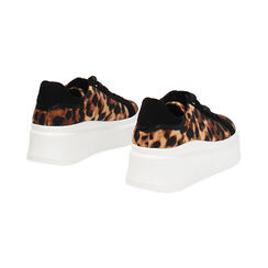 Zapatillas deportivas leopardo con suela en material sintético, Primadonna, 262800736CVLEOP035, 003 preview