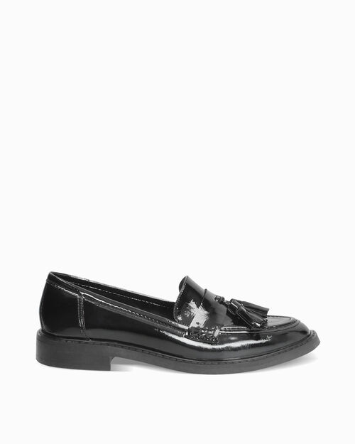 WOMEN SHOES MOCASSINS NAPLACK NERO, BLACK