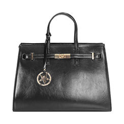 Borsa a mano nera con tracolla removibile, Primadonna, 265731833EUNEROUNI, 001 preview