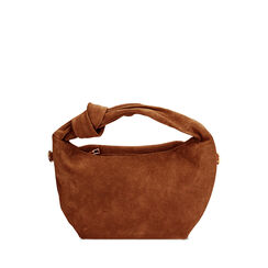 Bolso de mano redondo cognac mujer, Primadonna, 240804465CMCOGNUNI, 001a
