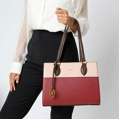 Bolso de hombro burdeos, Primadonna, 265701343EPBORDUNI, 002