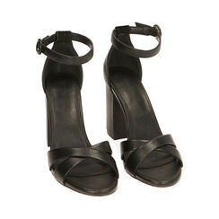 ZAPATOS SANDALIA SINTETICO NERO, Fin de Collection, 212783454EPNERO035, 002 preview