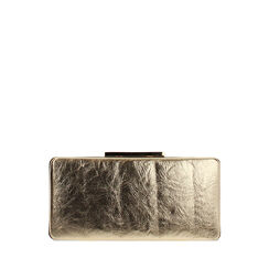 Clutch oro con tracolla removibile, Primadonna, 262342370LMOROGUNI, 001a