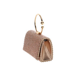 Mini bag rosa-oro con pietre, Primadonna, 275102426LPRAORUNI, 003 preview