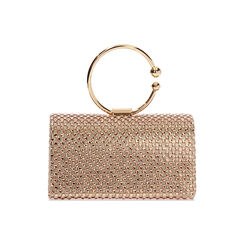 Mini bag rosa-oro con pietre, Primadonna, 275102426LPRAORUNI, 001 preview