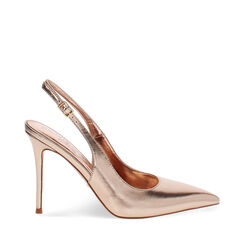 D&eacute;collet&eacute; rosa-oro tacco 10,2 cm, Primadonna, 272130641LMRAOR035, 001a