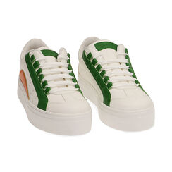 Sneakers blanc/vert, Primadonna, 19F916057EPBIVE036, 002 preview