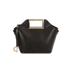 BORSA MINI BAG SINTETICO NERO, Primadonna, 225125055EPNEROUNI, 001 preview