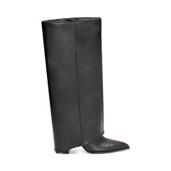 Bota negra con doble caña, 244914910EPNERO035, 001a