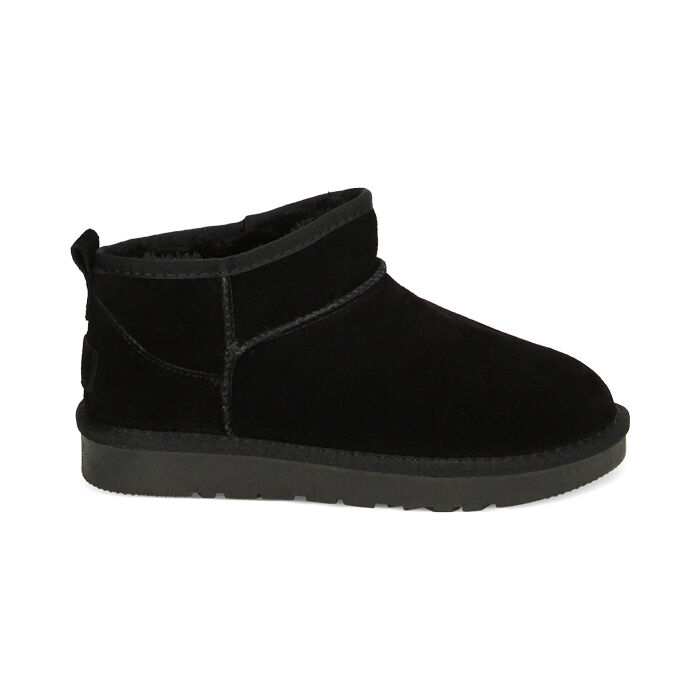 WOMEN SHOES BOOTS SUEDE NERO, Primadonna, 22N801200CMNERO038