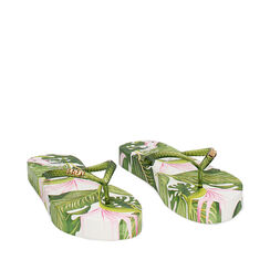Sandali mare verdi in pvc, Primadonna, 23R585100PVVERD039, 002a