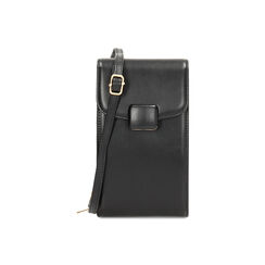 Minibag nera a tracolla, Primadonna, 235122515EPNEROUNI, 001 preview