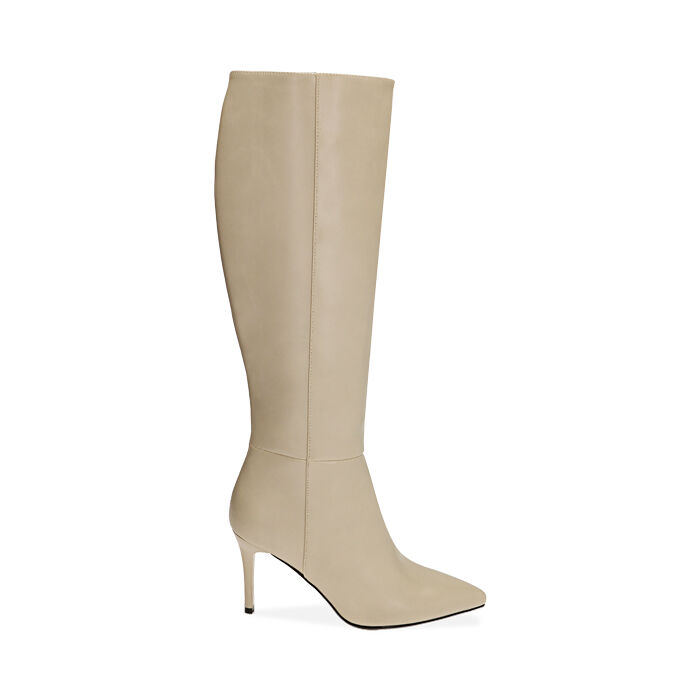 Stivali panna, tacco 8,5 cm , Primadonna, 203027701EPPANN035