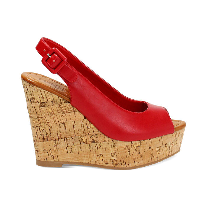 Zeppe donna rosse, Primadonna, 254907982EPROSS035