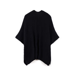 Poncho elegante in tessuto nero per un look moderno, Primadonna, 26B483101TSNEROUNI, 004 preview