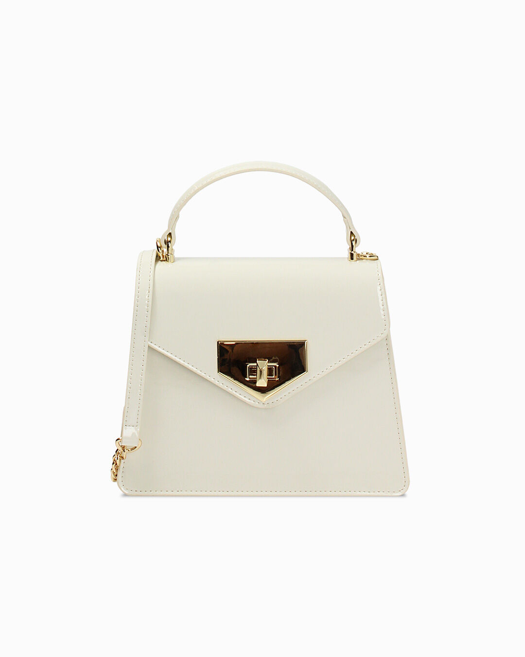 Mini bag panna con tracolla removibile