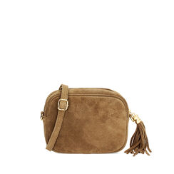 BAG SHOULDER BELT BAG SUEDE TAUP, Primadonna, 250800840CMTAUPUNI, 001a