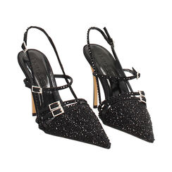 D&eacute;collet&eacute; nere tacco 10,5 cm, Primadonna, 272129306RPNENE035, 003 preview