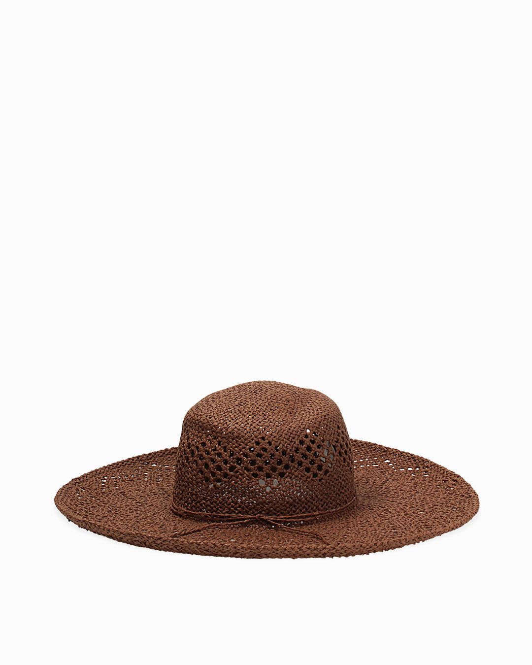 Cappello da donna in paglia testa di moro