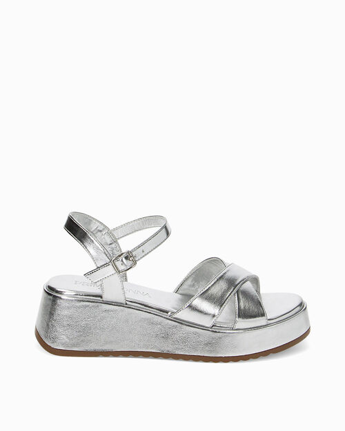 ZAPATOS CUNA LAMINADO ARGE, SILVER