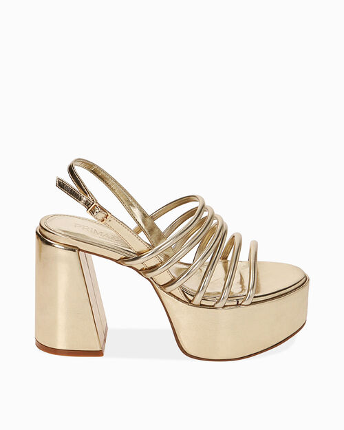 ZAPATOS SANDALIA LAMINADO OROG