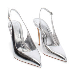 D&eacute;collet&eacute; argento tacco 10 cm, Primadonna, 272130641LMARGE035, 002 preview