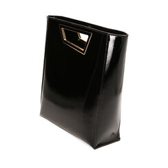 BORSA BORSA A MANO NAPLACK NERO, Primadonna, 225125057NPNEROUNI, 002a