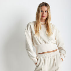 Tuta in velluto panna, Abbigliamento, 22C910013MFPANNS, 003 preview