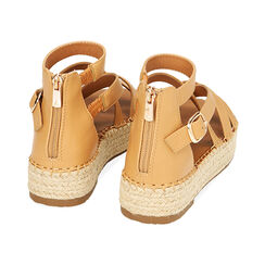 Sandali beige, zeppa 3 cm, Primadonna, 214923821EPBEIG035, 003 preview