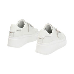 Sneakers bianco-argento, Primadonna, 242800704EPBIAR036, 003 preview
