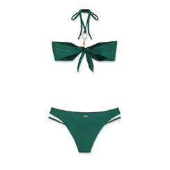 Bikini da donna verde a fascia, Primadonna, 25L501222LYVERDL, 003 preview