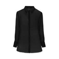 Camicia donna nero in tessuto trasparente, Primadonna, 25C924389TSNEROUNI, 003 preview