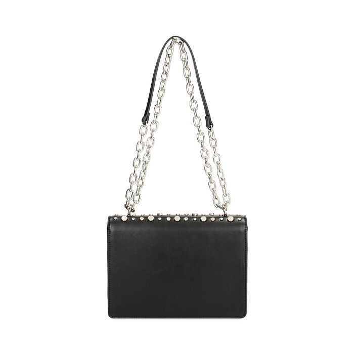 Borse Tracolla Borsetta Nera Elegante Borsa Pelle Multitasche