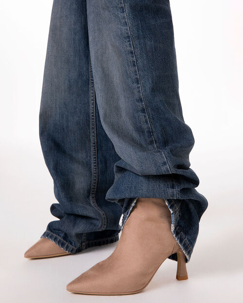 Tronchetti taupe tacco 7 cm, TAUPE