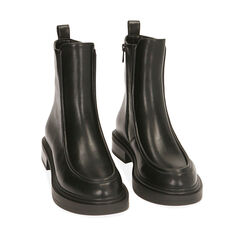 Ankle boots flat neri , Primadonna, 200638514EPNERO035, 002a